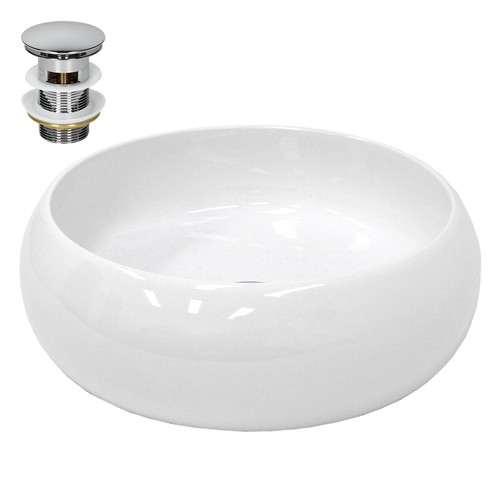 Lavabo céramique blanc - en,