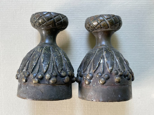 Ancienne paire embouts - ancienne, d'embouts