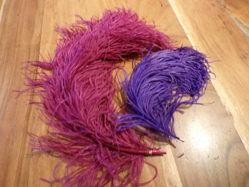 Lot plumes autruche - 2,