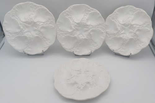 Assiettes huitres vintage - 4,