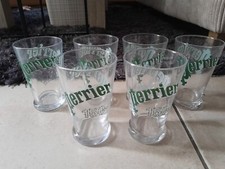 LOT DE 12 VERRES PERRIER
