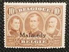 Belgium Occupation 1920 COB
