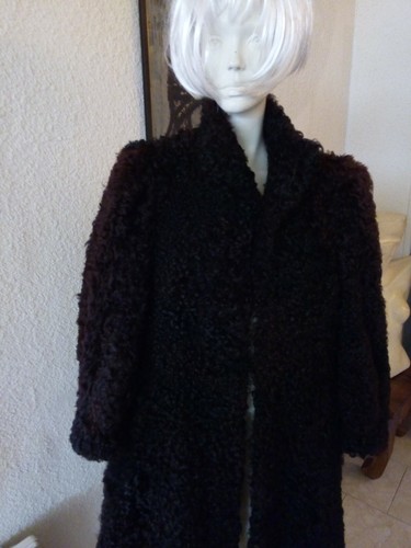 Original manteau astrakan