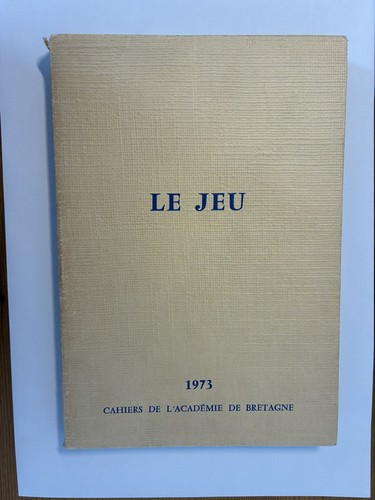 Jeu 1973 cahiers de - jeu,
