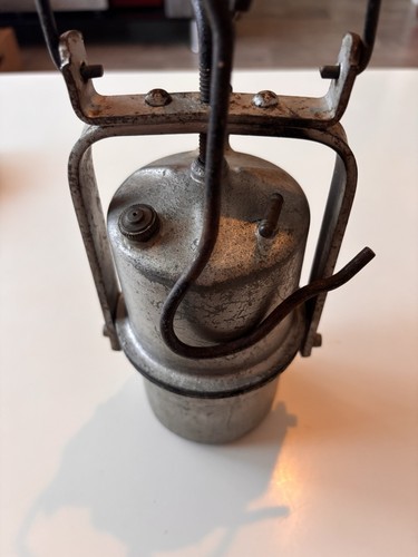 Ancienne lampe carbure - ancienne, de