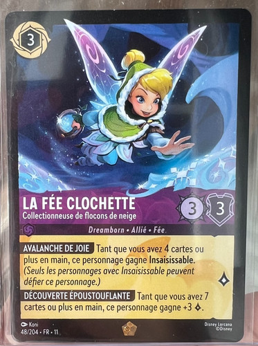 Carte légendaire la fée - carte,