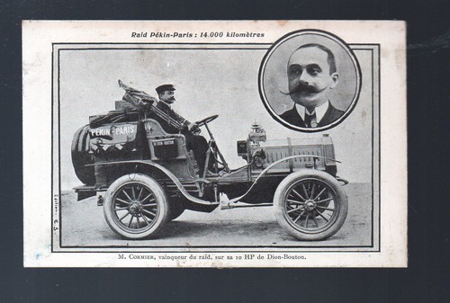 Cpa automobile raid - automobile,