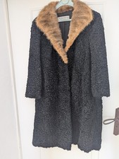 Manteau Astrakan Col Vison