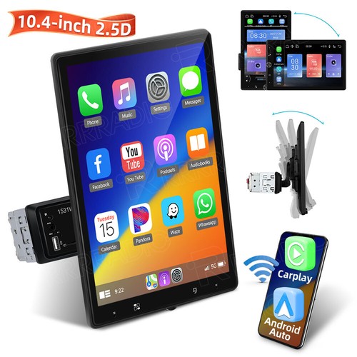 Single 1 din touch - 10.4",