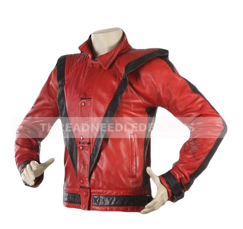 Veste motard cuir réel - en,