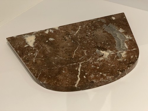 Plaque marbre rouge marron - plaque,