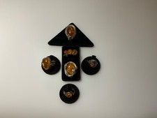 Lot de 6 bagues en argent et