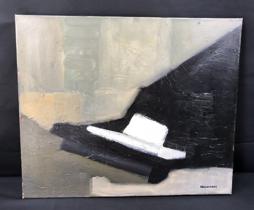 Huile sur toile vintage - ,