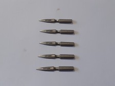 lot 5 plume d'ecriture nibs penna compagnie francaise plume du comptable