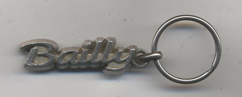 Porte clef bailly métal - clef,