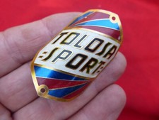 Ancienne Plaque  de Vélo