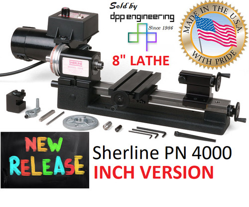 Sherline 4000 8 lathe - sherline,