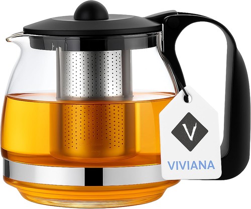 Théière verre avec - verre,