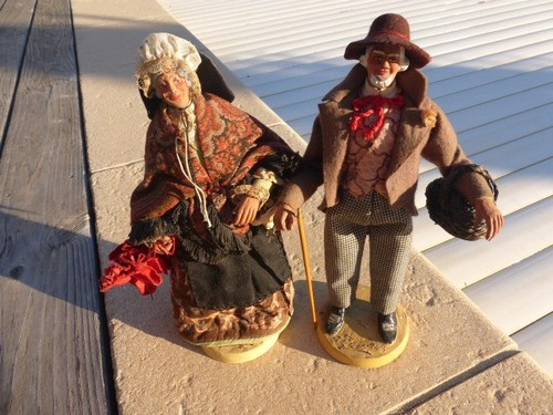 Couple santons provence - santons,