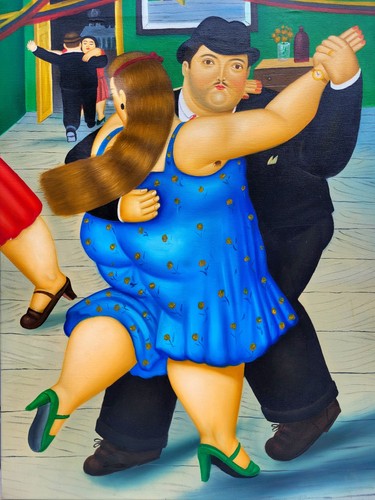 Fernando botero les - les, danseurs