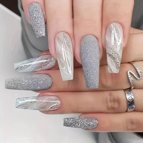 Kit faux ongles long - 24,