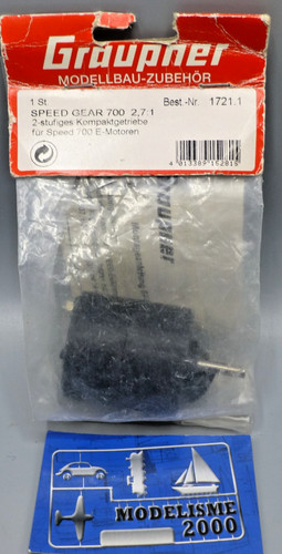 Graupner speed gear 700 1 - graupner, 2,7: