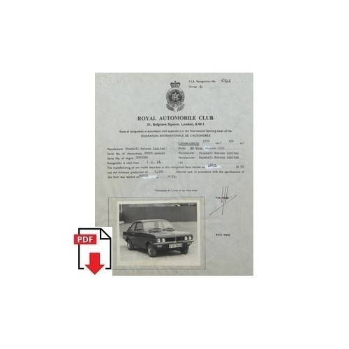 1974 vauxhall viva magnum - hc,