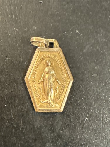 Ancien pendentif médaille - ancien,