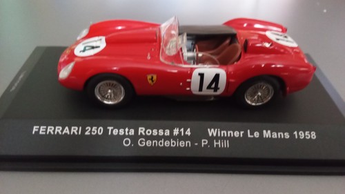 Ixo ferrari 250 testa - ferrari, rossa