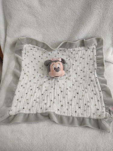 Doudou plat minnie lange blanc - doudou,