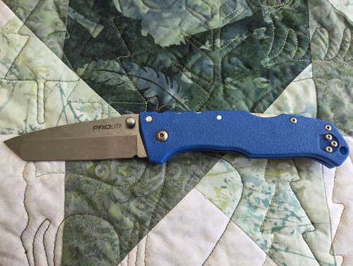 Cold steel pro lite plain - steel, edge
