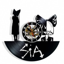 Sia Vinyl Wall Clock Gift