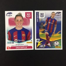 Ona Batlle Lot 2 Sticker Panini La Liga F Femenina 2023 2024 (24) #47#350