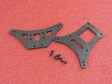 Team Associated B44 Front/Rear Carbon Fiber Shock Tower. RC Buggy Parts #1025