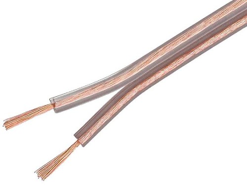 100m cable haut parleurs - de,