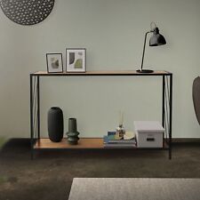 Table de couloir basse en bois