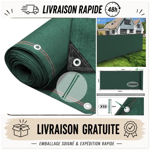 Brise vue jardin hdpe - brise-vue, 95%