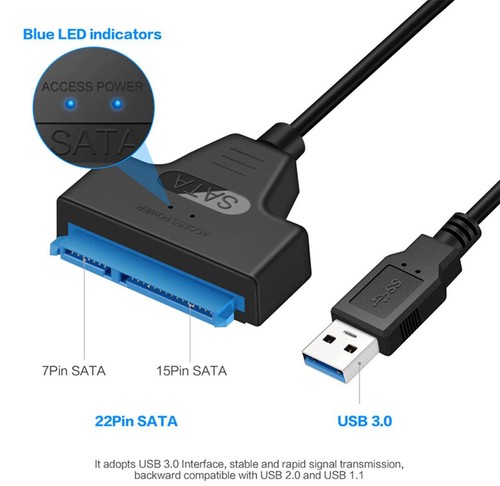 Adaptateur sata vers usb - adaptateur, 3.0