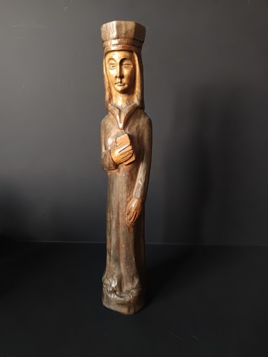 Bougeoir statuette religieuse - bougeoir,