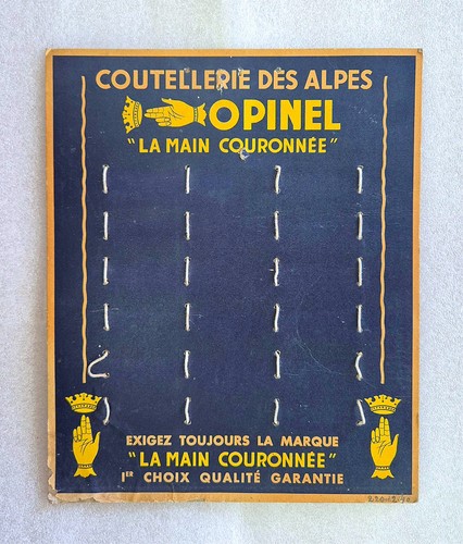 Rare carton publicitaire - rare,