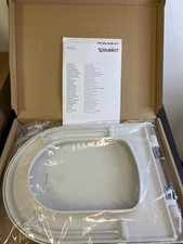 Duravit ME by Starck Elongated Closed-Front Toilet Seat with Soft Close