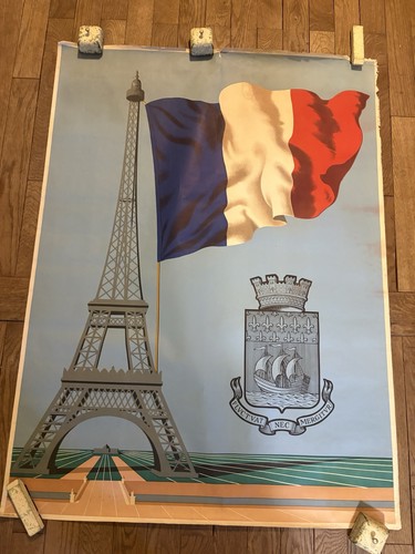 Affiche ancienne original - affiche,