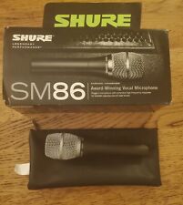 Shure SM86 - Micro chant Statique Cardioïde - État Neuf