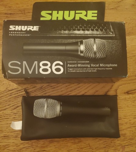 Shure sm86 micro chant - -,
