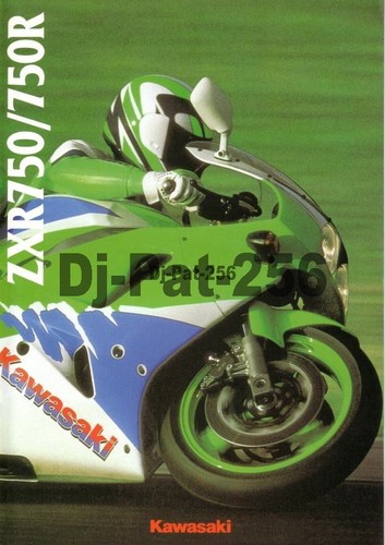 Brochure moto kawasaki - brochure, zxr