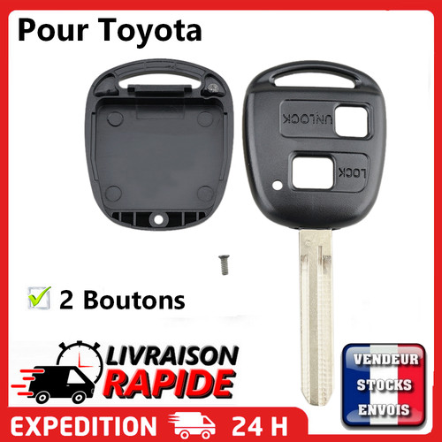 Coque clé plip pour toyota - clé,
