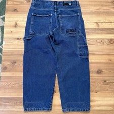 Vintage Southpole Embroidered Jeans baggy wide leg size 36 JNCO fit