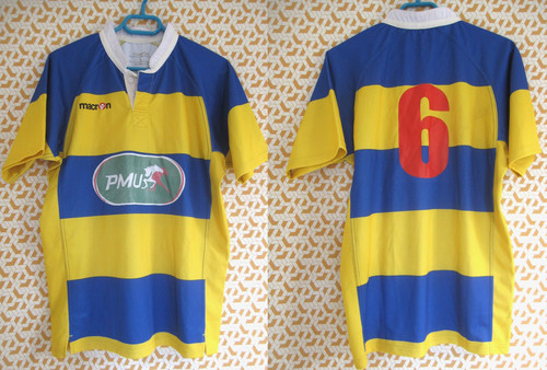 Maillot rugby porté jaune - rugby, #6