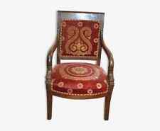 fauteuil style EMPIRE en acajou