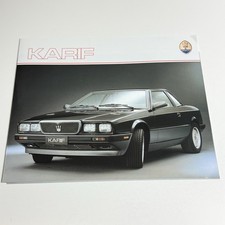 Maserati karif 6p - maserati, brochure